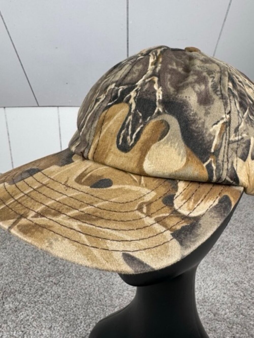 VTG Realtree Camo Gore-Tex Adjustable Hunting Hat Cap Water Resistant Made USA